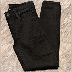 American Eagle Outfitters Jegging Black Skinny Jeans Size 4 Short